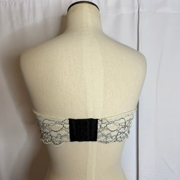 Victoria's Secret Dream Angels Strapless Multi-Way Bra 36DD Lace Straps Not Incl - Picture 4 of 10